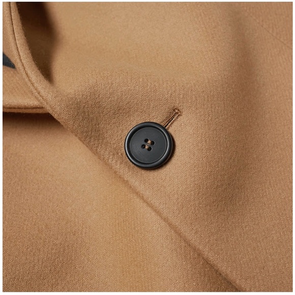 AMI Paris Alexandre Mattiussi - virgin wool camel coat (size M / size 50 French) - Picture 11 of 11